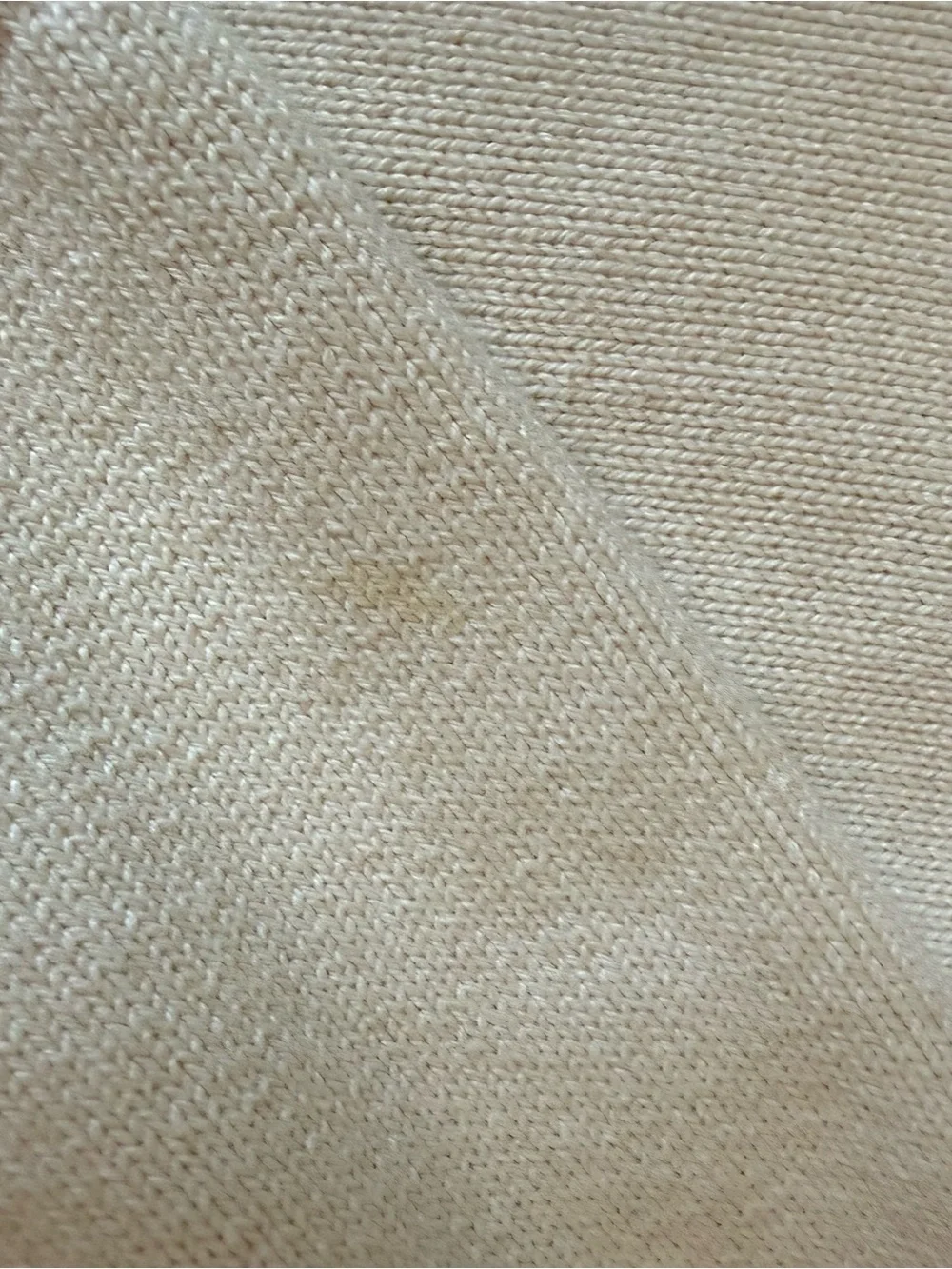 J. Crew Classic Crewneck Sweater with Contrast Stripe - Cream/Blue